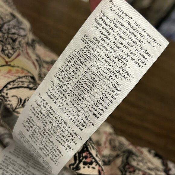 ❤️ Atelier Reve Floral Paisley Boho Blouse 36 or 6 - Picture 12 of 13